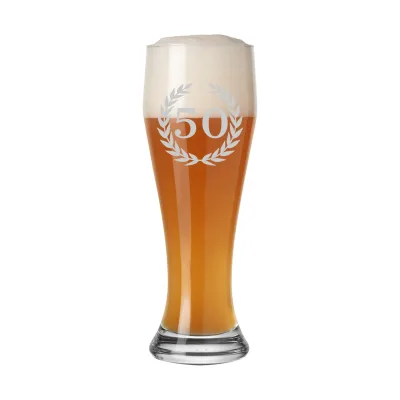 Luxentu Weizenbierglas Transparent