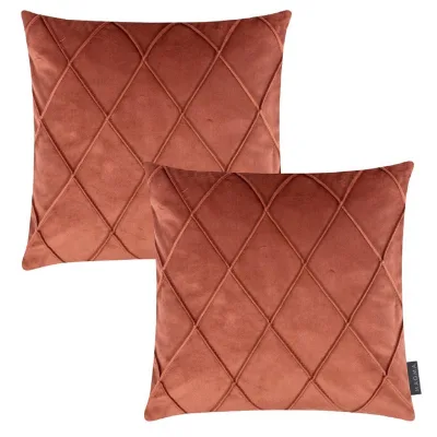 Magma Heimtexx Kissenhülle Terracotta 50x50 cm