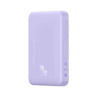 Magnetische Mini-Induktions-Powerbank 10000 mAh 20W + USB-C – USB-C-Kabel