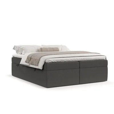 Maison de Reve Boxbett Anthrazit 180x200 cm
