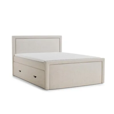 Maison de Reve Boxspringbett Beige 140x200 cm