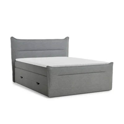 Maison de Reve Boxspringbett Grau 160x200 cm
