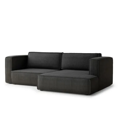 Maison de Reve Ecksofa Anthrazit 250x152 cm