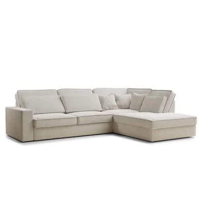 Maison de Reve Ecksofa Creme 311x225 cm