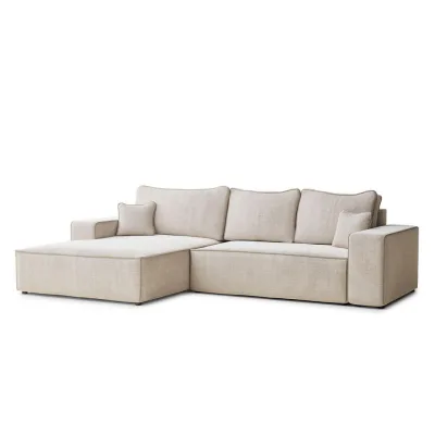 Maison de Reve Ecksofa Creme, Beige 294x185 cm