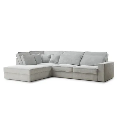 Maison de Reve Ecksofa Grau 311x225 cm