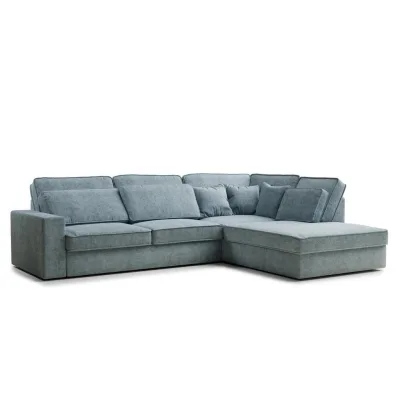 Maison de Reve Ecksofa Hellblau 311x225 cm