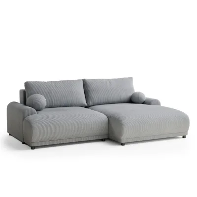 Maison de Reve Ecksofa Hellgrau 240x145 cm