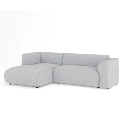 Maison de Reve Ecksofa Hellgrau 253x153 cm