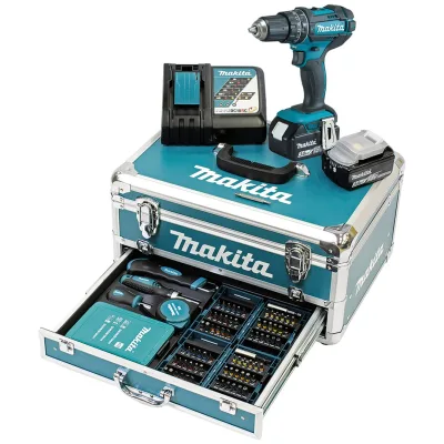Makita® Schlagbohrmaschine DHP482 mit Akkupack