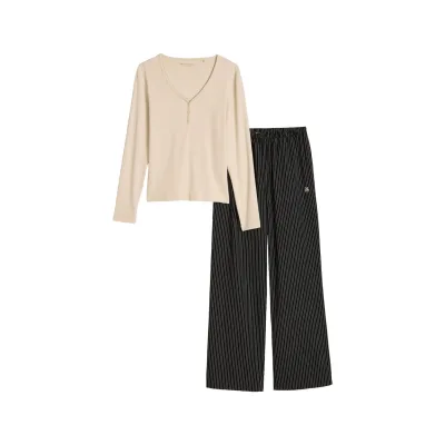 Marc O'Polo Damen Loungeanzug classic 1er Pack