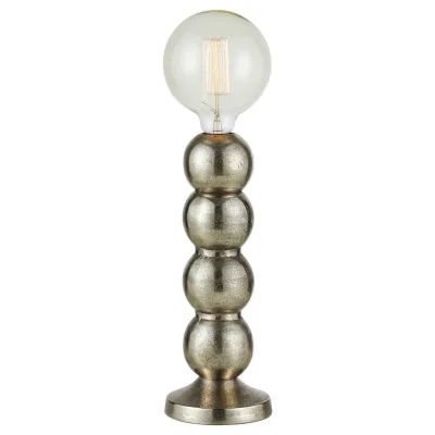 Markslöjd Tischleuchte Gong Silber 12.5x33x12.5 cm