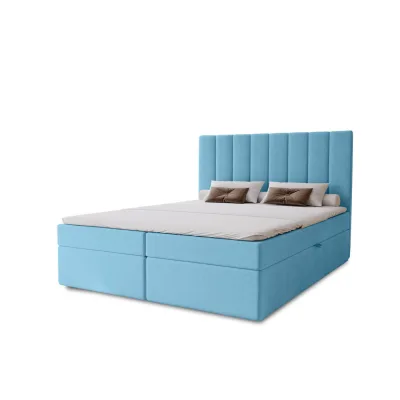Marpur Boxbett Blau 140x200 cm