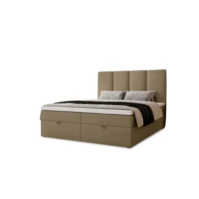 Marpur Boxbett Braun 180x200 cm