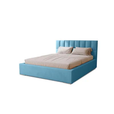 Marpur Polsterbett Blau 180x200 cm
