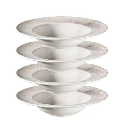 Mäser Pastatellerset Aquarellia Lila Lila, Weiß 5.5 cm