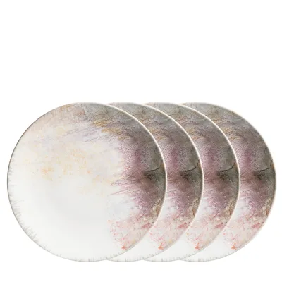 Mäser Speisetellerset Aquarellia Lila Lila, Weiß 2.9 cm