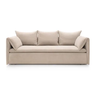 Masseno Bettsofa Beige 105x89x218 cm