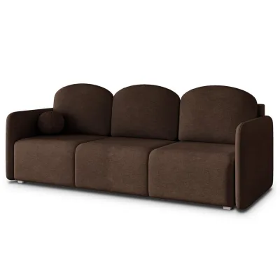 Masseno Bettsofa Braun 90x85x220 cm