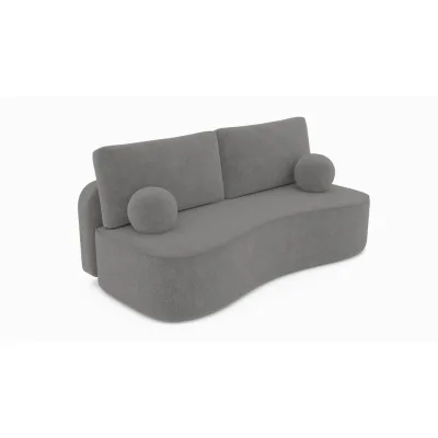 Masseno Bettsofa Grau 101x93x207 cm