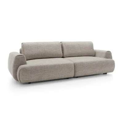 Masseno Bettsofa Grau 106x81x260 cm