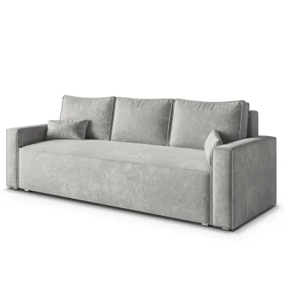 Masseno Bettsofa Hellgrau 232x85x87 cm