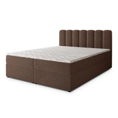 Masseno Boxbett Braun 140x200 cm