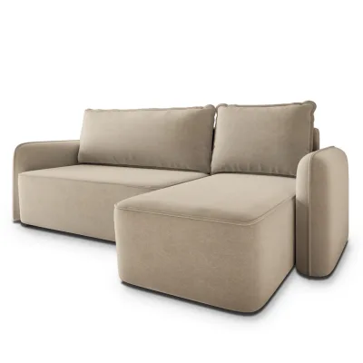 Masseno Ecksofa Beige 238x156 cm