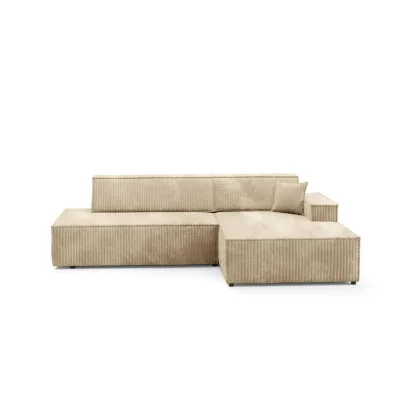Masseno Ecksofa Beige 247x170 cm