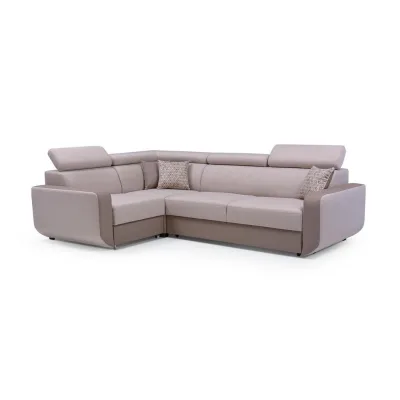 Masseno Ecksofa Beige 263x184 cm