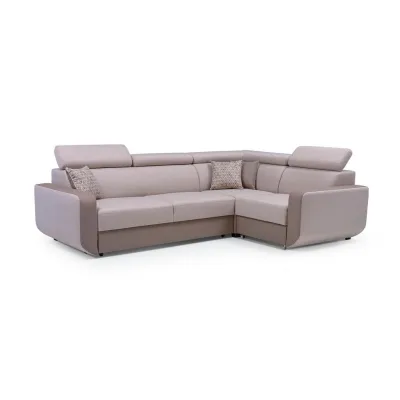 Masseno Ecksofa Beige 263x184 cm