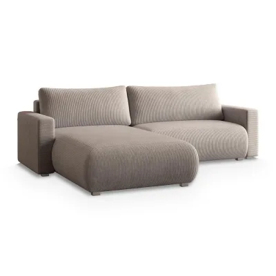 Masseno Ecksofa Beige 265x183 cm