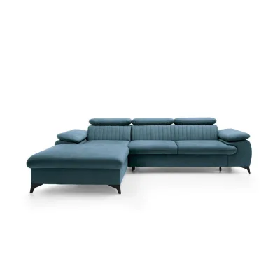 Masseno Ecksofa Blau 280x193 cm