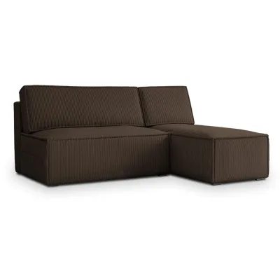 Masseno Ecksofa Braun 200x140 cm