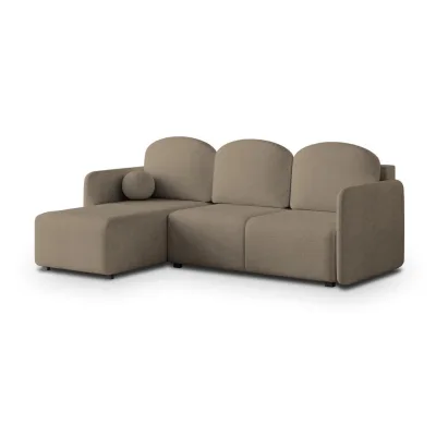 Masseno Ecksofa Braun 230x143 cm
