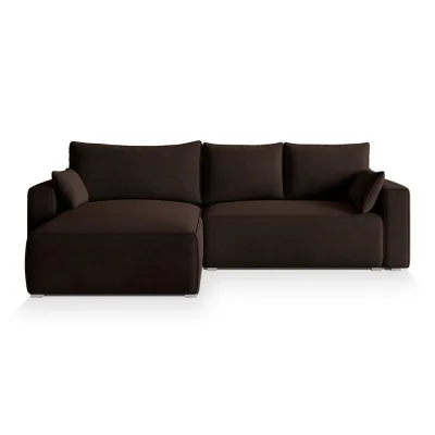 Masseno Ecksofa Braun 265x178 cm