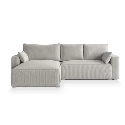 Masseno Ecksofa Creme 265x178 cm