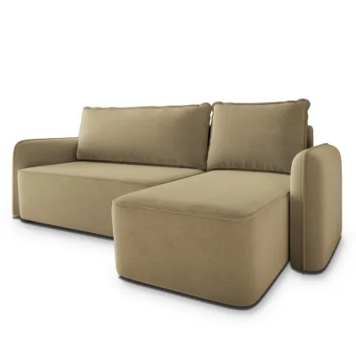 Masseno Ecksofa Currygelb 238x156 cm
