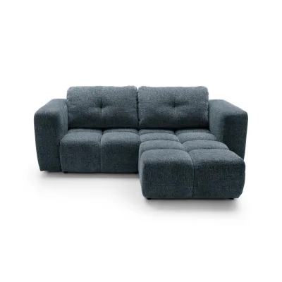 Masseno Ecksofa Dunkelblau 245x177 cm