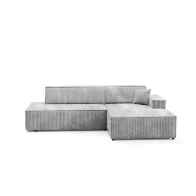 Masseno Ecksofa Grau 247x170 cm