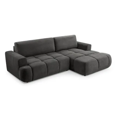 Masseno Ecksofa Grau 261x152 cm