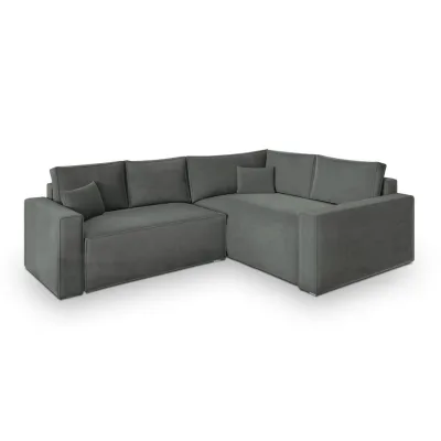 Masseno Ecksofa Grau 265x194 cm