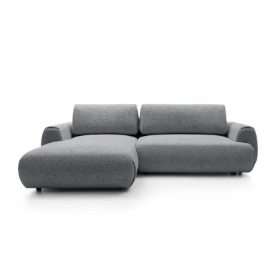 Masseno Ecksofa Grau 270x167 cm