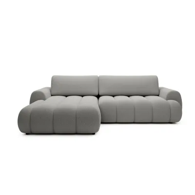 Masseno Ecksofa Grau 272x168 cm