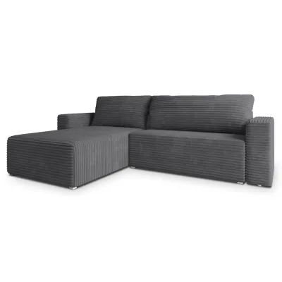 Masseno Ecksofa Grau 283x183 cm