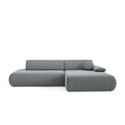 Masseno Ecksofa Grau 286x173.5 cm