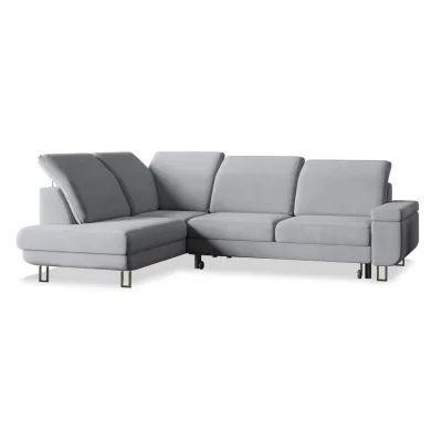 Masseno Ecksofa Hellgrau 253x190 cm