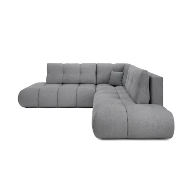 Masseno Ecksofa Hellgrau 266.5x266.5 cm
