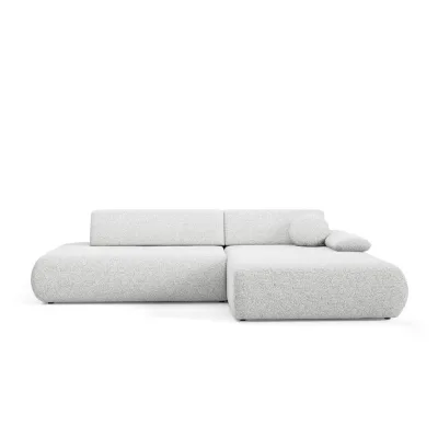 Masseno Ecksofa Hellgrau 286x173.5 cm