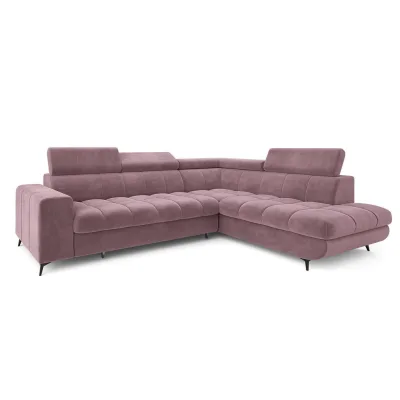 Masseno Ecksofa Lila 253x190 cm